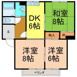 ファミール新宮の物件間取画像